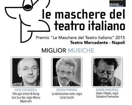 Le Maschere Teatro Italiano Prize 2015  