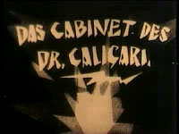 Das Cabinet des Dr.Caligari a Roma  