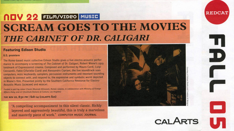 Dr Caligari in Los Angeles  